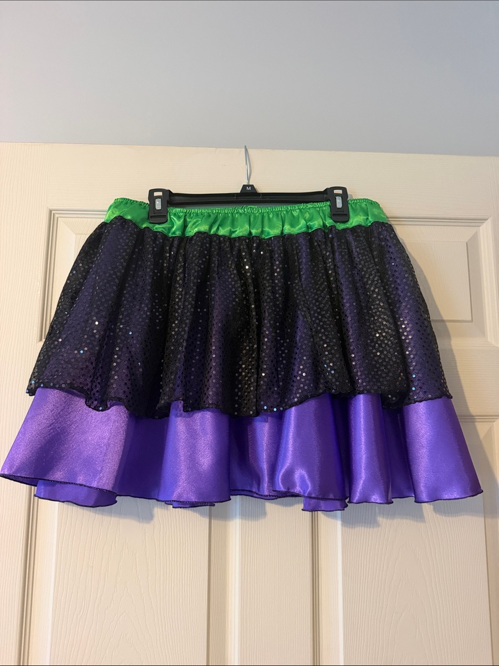 Makeficient themed running Skirt with Green Waistband by Enchanted Athletics